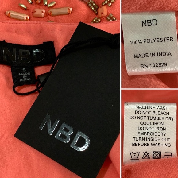 NBD x Revolve “Hypnotize Me “ Embellished Mini Slip Dress, S - Picture 12 of 13